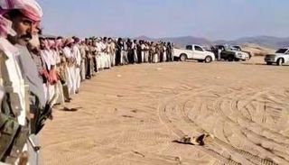 جانب من احتشاد القبائل