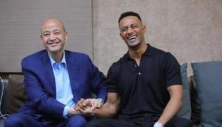 محمد رمضان وعمرو أديب