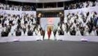 بحضور انتصار السيسي.. حفل زفاف ألف عريس في مصر 2026 (صور)