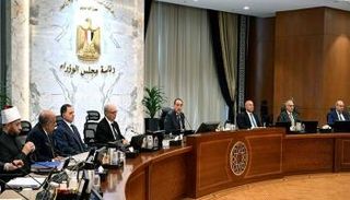 جانب من اجتماع الحكومة المصرية