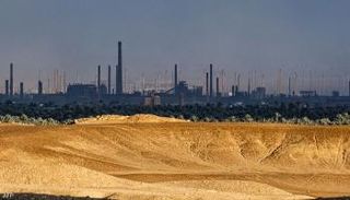 حقول الغاز في صحراء مصر الغربية