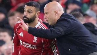 أرني سلوت ومحمد صلاح