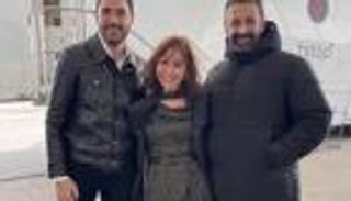 صورة جديدة من &laquo;7Dogs&raquo; تجمع منة شلبي بأحمد عز وكريم عبدالعزيز