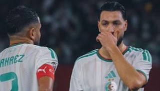 بن سبعيني مدافع منتخب الجزائر