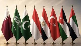 علم الإمارات والدول الـ7 