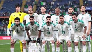 لاعبو منتخب الجزائر