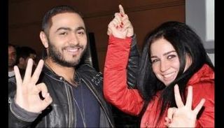 تامر حسني ومي عز الدين