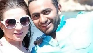 تامر حسني ومي عزالدين