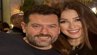 لقطة رومانسية تجمع كندة علوش بعمرو يوسف
