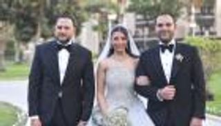 عمرو دياب ونجوم الفن يحتفلون بزفاف ابنة شقيق عماد زيادة