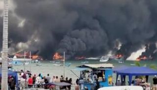 صورة لموقع الحادث