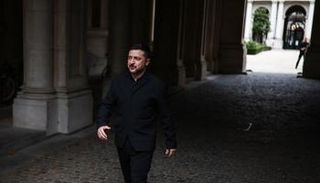 الرئيس الأوكراني فولوديمير زيلينسكي 
