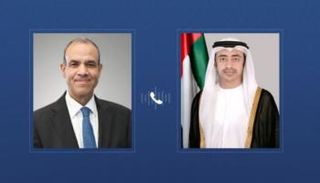 اتصال هاتفي بين الشيخ عبدالله بن زايد آل نهيان ووزير خارجية مصر