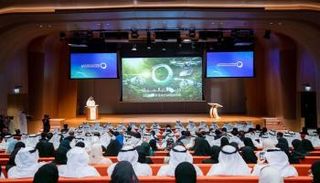 جانب من فعالية إطلاق شركة «ديوا العالمية»