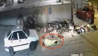 نجاة مشرد من الموت في تركيا