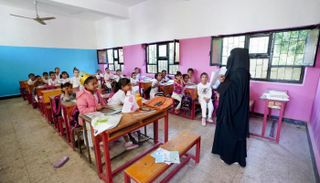 طالبات في اليمن - أرشيفية 