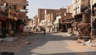 جانب من آثار الحرب في السودان - أرشيفية