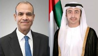 الشيخ عبدالله بن زايد آل نهيان وبدر عبدالعاطي