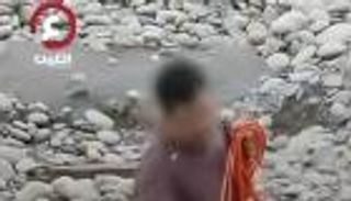 &laquo;حصار بوسط النهر&raquo; إنقاذ قائد حفارة بأعجوبة في الصين