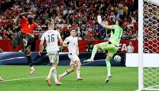 روميلو لوكاكو مهاجم منتخب بلجيكا