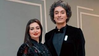 الفنانة المصرية هبة مجدي وزوجها الفنان محمد محسن