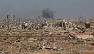 آثار الدمار الهائل في غزة - أرشيفية
