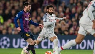 محمد صلاح وليونيل ميسي