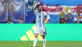 قائد منتخب الأرجنتين ليونيل ميسي
