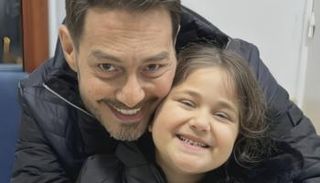 أحمد زاهر وابنته