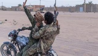 مسلحان من «جبهة تحرير أزواد» في كيدال