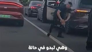 سائقان ينقذان قطة في الصين