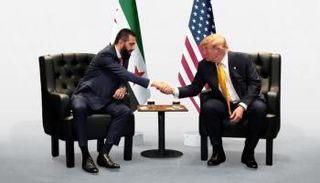 دونالد ترامب وأحمد الشرع