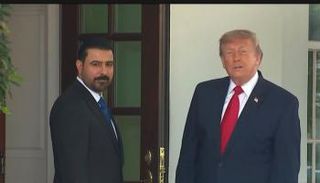ترامب يستقبل رئيس الوزراء العراقي
