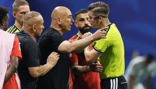  اعتراض المنتخب المصري على حكم اللقاء
