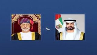 الشيخ محمد بن زايد آل نهيان والسلطان هيثم بن طارق