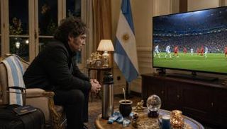 مباراة مرتقبة بين الأرجنتين وإسبانيا في نهائي كأس العالم- صورة AI