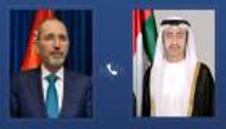 عبدالله بن زايد ووزير خارجية الأردن يدينان اعتداءات إيران