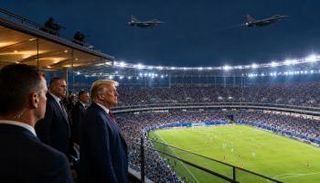 ترامب وتأمينات نهائي كأس العالم- AI