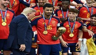 رودري لاعب إسبانيا ومانشستر سيتي
