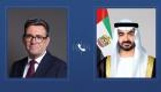 محمد بن زايد يبحث مع بيرنهام العلاقات الإماراتية البريطانية
