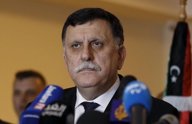 فائز السراج رئيس حكومة الوفاق الوطني الليبية - رويترز