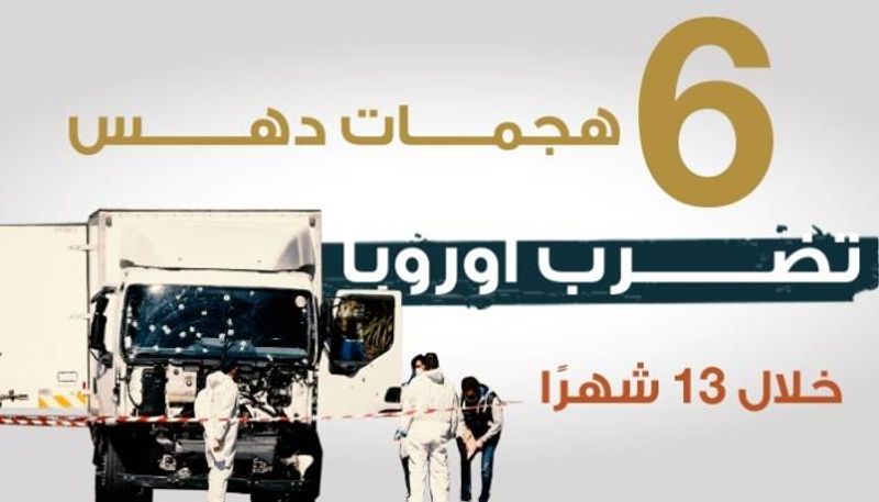 6 هجمات دهس تضرب أوروبا في 13 شهرا