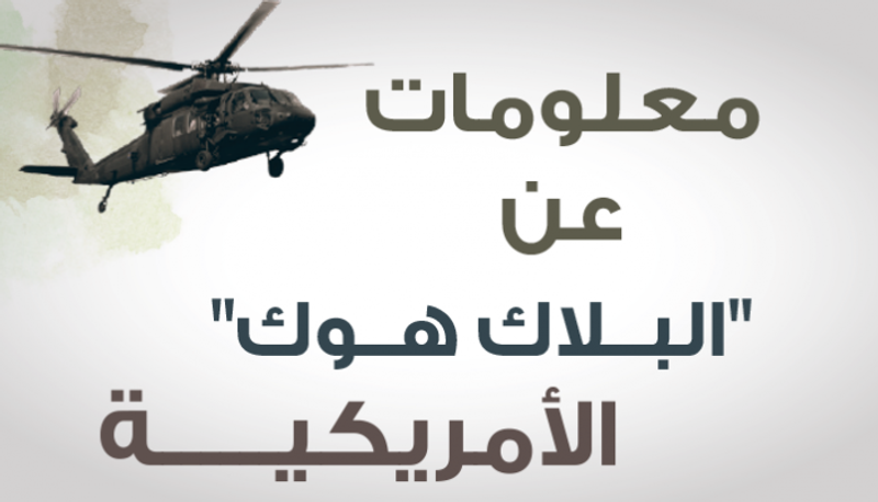8 معلومات عن "البلاك هوك" الأمريكية