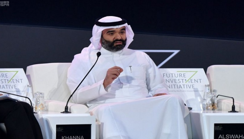 وزير الاتصالات السعودي خلال جلسات دافوس الصحراء