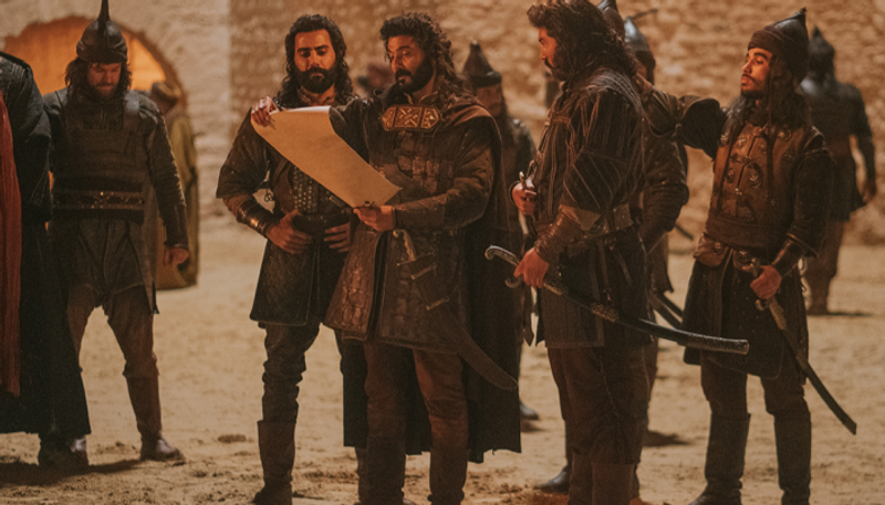 خالد النبوي فى مشهد من مسلسل