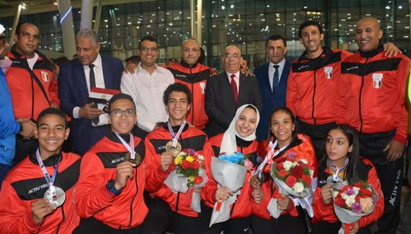 نجوم الكاراتيه المصري