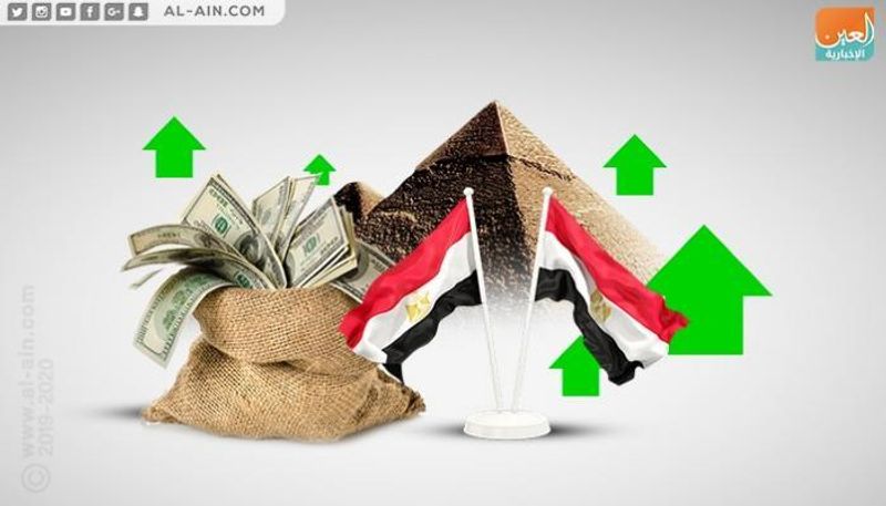 نمو احتياطي مصر من النقد الأجنبي
