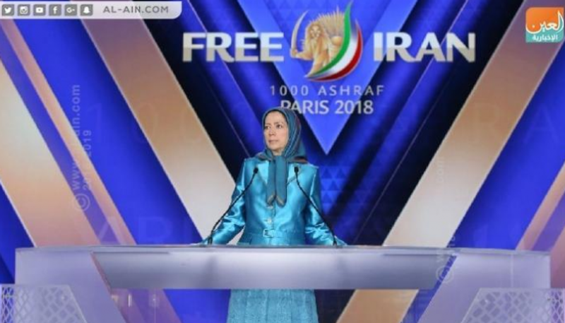 مريم رجوي زعيمة المقاومة الإيرانية - أرشيفية