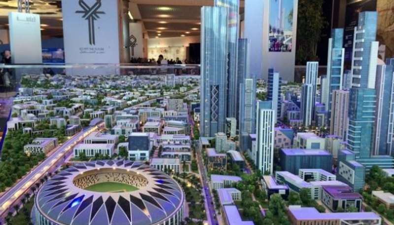 نموذج للعاصمة الإدارية الجديدة في مصر - أرشيفية