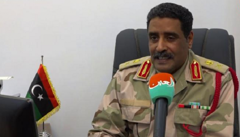 اللواء أحمد المسماري المتحدث باسم الجيش الوطني الليبي